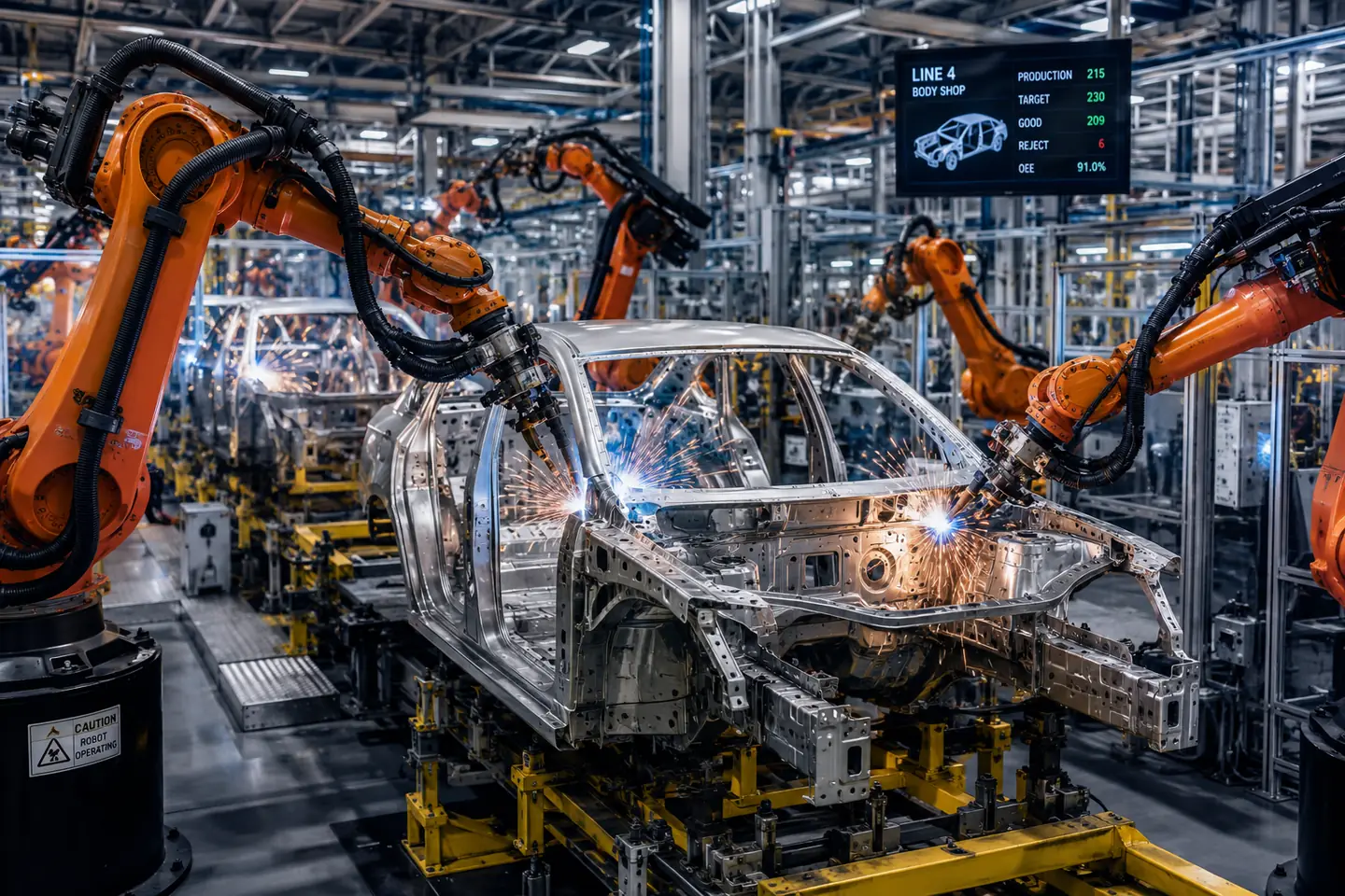 Chaîne de production automobile