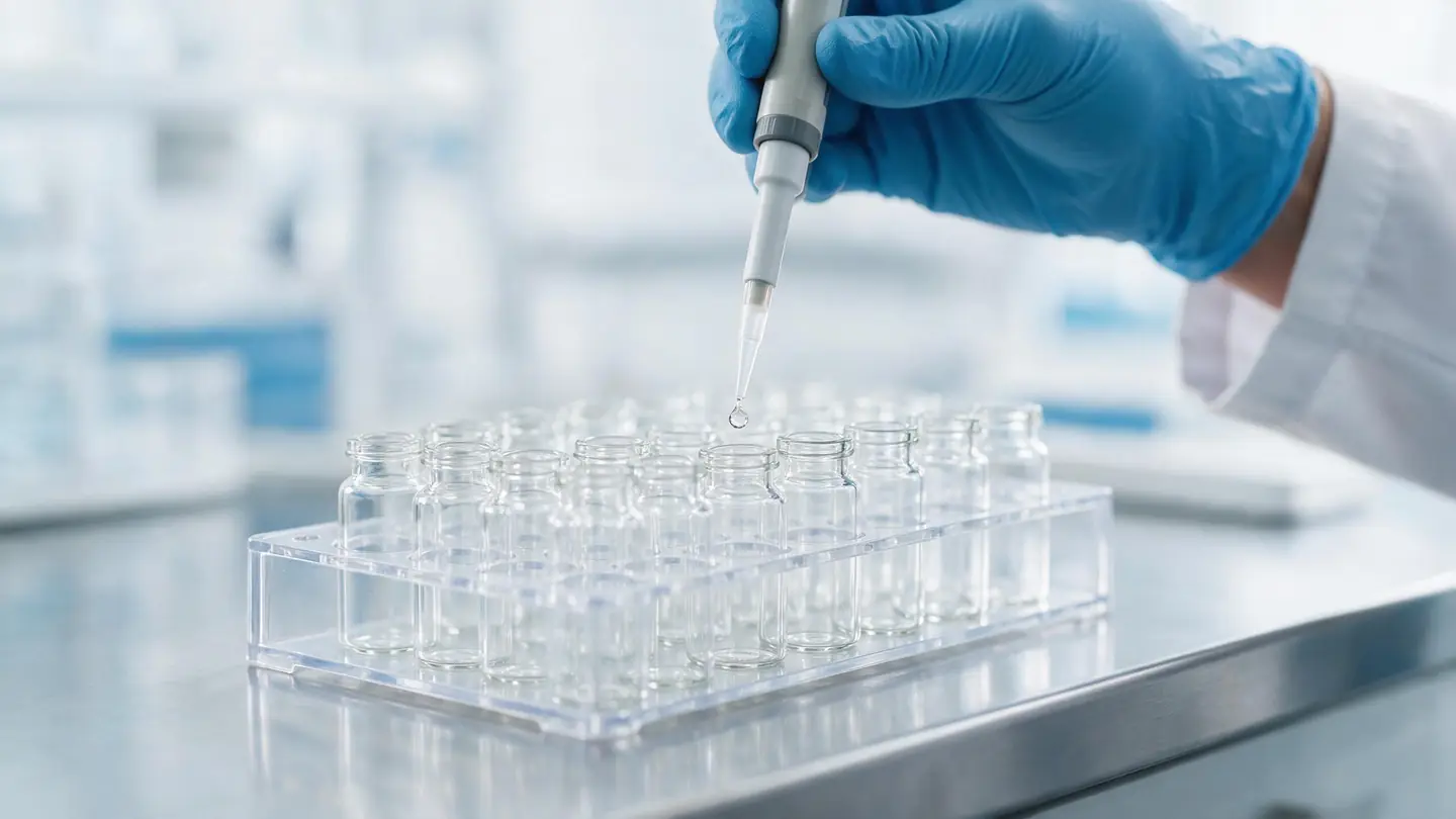 Ligne de production pharmaceutique